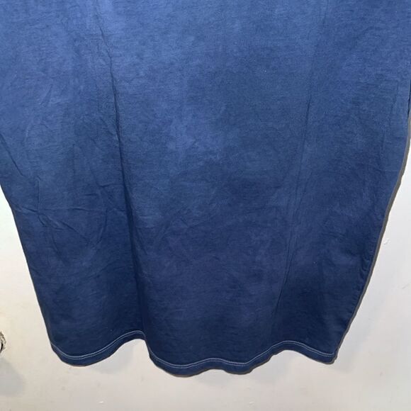 EVERLANE UNIFORM Navy Blue Organic Cotton Shirt-M - Picture 7 of 10